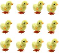 🐣 easter wind-up jumping chicken novelty logo