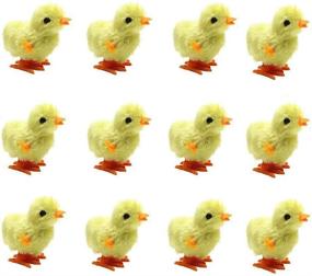 img 4 attached to 🐣 Easter Wind-Up Jumping Chicken Novelty