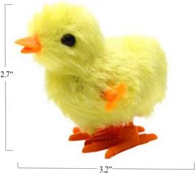 img 3 attached to 🐣 Easter Wind-Up Jumping Chicken Novelty