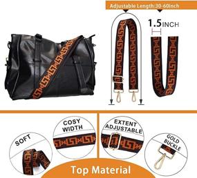img 2 attached to Replacement Crossbody Shoulder Adjustable Handbag Women's Handbags & Wallets for Shoulder Bags