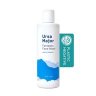 ursa major fantastic face wash: natural, vegan & cruelty-free daily foaming facial cleanser, 8 oz for men & women logo