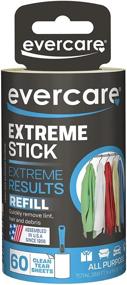 img 4 attached to 👕 Evercare Garment Lint Roller Extreme Stick Refill - High Performance 60-Sheet Pack