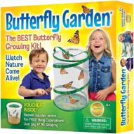 insect lore butterfly growing 🦋 kit: a complete guide to raising butterflies logo