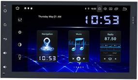 img 4 attached to 🚗 Dasaita автомагнитола на Android 10.0 с диагональю 9 дюймов, 4 ГБ ОЗУ, 64 ГБ ПЗУ, навигацией GPS, сенсорным экраном и набором Dash для Toyota Tacoma Corolla Sienna 2016 2017 2018