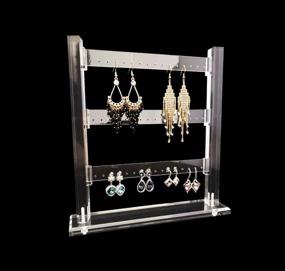 img 2 attached to Earring Organizer Acrylic Material Display