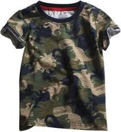 kids beloved camo t-shirt - short 👕 sleeve camouflage tee shirts for boys [ages 2-7] logo