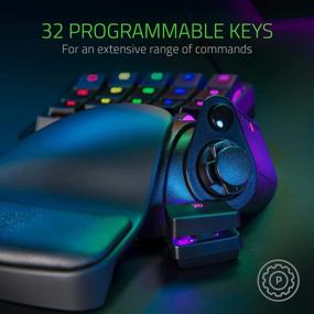 img 1 attached to 🎮 Razer Tartarus Pro Gaming Keypad: Optimal Analog-Optical Switches for Enhanced Precision - 32 Programmable Keys - Personalized Chroma RGB Lighting - Advanced Macro Functionality - Variable Key Sensitivity - Classic Black