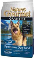 🐕 premium grain free adult dry dog food: nature's gourmet dog food logo