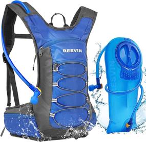 img 4 attached to 🎒 RESVIN Hydration Pack Backpack: Stay Hydrated on Outdoor Adventures with 2L Water Bladder