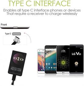 img 1 attached to JYZR Wireless Charging Receiver Phones Black