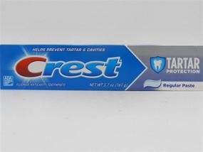 img 2 attached to 🦷 Crest Tartar Protection Toothpaste: Ultimate Dental Care for Tartar Control, Regular Paste, 8.55 Lb, 5.7 Oz