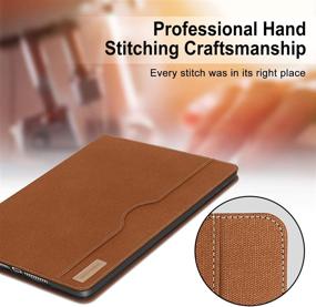 img 3 attached to Pencil Holder Leather Pocket Protector Tablet Accessories