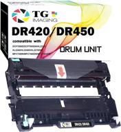 🖨️ (1-pack, drum) dr450 dr420 compatible drum unit for dr-420 dr-450 hl-2240 hl-2240d 2270dw 2280dw mfc-7360n 7460dn intellifax2840 dcp-7060d 7065dn printer (12,000 pages) - by tg imaging logo