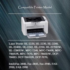 img 3 attached to 🖨️ (1-Pack, Drum) DR450 DR420 Compatible Drum Unit for DR-420 DR-450 HL-2240 HL-2240D 2270DW 2280DW MFC-7360N 7460DN IntelliFax2840 DCP-7060D 7065DN Printer (12,000 Pages) - by TG Imaging