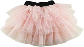 img 4 attached to Enchanting Wennikids Baby Girl's Dance Skirt: Chiffon Pettiskirt Tutu Delights