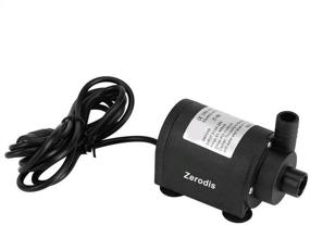 img 4 attached to 💦 High-Efficiency Brushless Motor Submersible Water Pump - 24V DC, Ideal for Aquarium Circulation, 1000L/H Water Flow Rate, Powerful 23ft Lift Capability