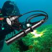 odepro flashlight adjustable underwater exploration logo