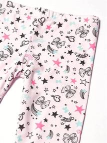 img 2 attached to 👯 JoJo Siwa Girls' 2-Pack Cotton Blend Graphic Leggings - Enhanced SEO