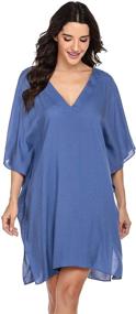 img 3 attached to Ekouaer Oversized Swimsuit Beachwear Coverups Women's Clothing for Swimsuits & Cover Ups