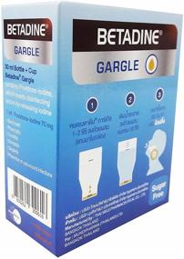 img 2 attached to 🧼 Betadine Gargle: Sugar Free Oral Care for Preventing Oral Wound Infections, Bad Breath, Pharyngitis, Tonsillitis, Gingivitis - 2 Pack (30 ml./ Pack)