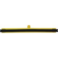 vikan 77546 fixed head squeegee | foam rubber blade | polypropylene frame | 24-inch | yellow logo