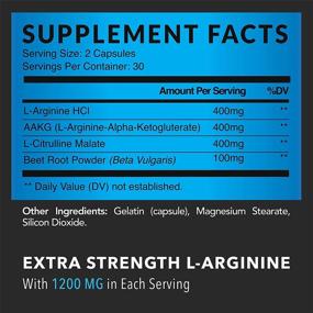 img 3 attached to 💪 Havasu Nutrition L-Arginine Устойчивость и ускоритель кровообращения с капсулами оксида азота, 60 штук