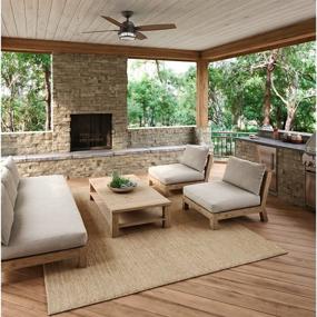 img 3 attached to Optimized for SEO: Hunter Ocala Ceiling Fan - Indoor/Outdoor with LED Light and Pull Chain Control