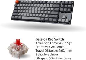 img 3 attached to Keychron Bluetooth Mechanical Tenkeyless Hot Swappable Mac in Accessories