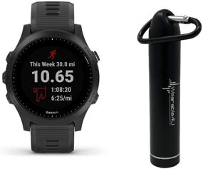img 4 attached to 🏃 Garmin Forerunner 945 Premium GPS Running & Triathlon Smartwatch + Wearable4U Power Pack Bundle - Black (Device Only)