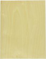 🌲 white adhesive backed barc wood sheet, 8.5"x11" by arc crafts logo