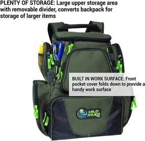 img 1 attached to 🎒 Wild River Multifunctional CLC WT3606 Large Backpack: Ideal Fishing Tackle Storage with Two 3600 Style Trays