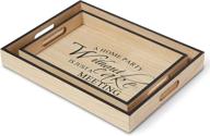 🎋 bamboo serving tray - top-rated choice for efficient trading logo