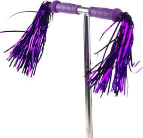 img 4 attached to 🛴 Purple SCOOT Scooter Bike Streamers: Fun and Stylish Accessories for Kids