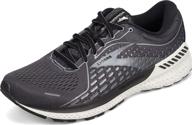 brooks mens adrenaline black medium sports & fitness in running logo