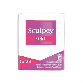 img 4 attached to 🎨 Sculpey Premo Polymer Oven-Bake Clay, White, Non Toxic, 2 oz. bar: Ideal for Jewelry Making, DIY & Home Décor Projects - Premium Clay for Artists & Clayers