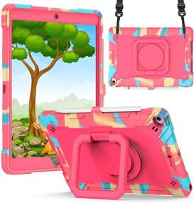 img 4 attached to IPad 9Th Generation Case For Kids Girl