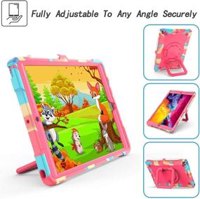 img 2 attached to IPad 9Th Generation Case For Kids Girl