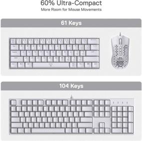 🔴 Redragon K630 Dragonborn 60% RGB Gaming Keyboard…