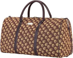 img 3 attached to Signare Tapestry Holdall Luggage Austens