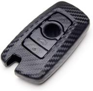 tangsen 3d twill weave carbon fiber key fob case for bmw 1-7 series gt3 gt5 m5 m6 x3 x4 - stylishly protect and personalize your keyless entry remote логотип