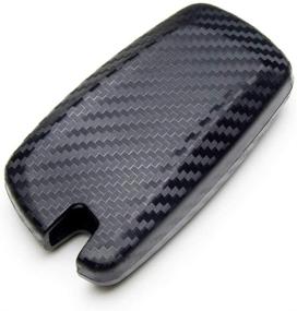 img 2 attached to TANGSEN 3D Twill Weave Carbon Fiber Key Fob Case for BMW 1-7 Series GT3 GT5 M5 M6 X3 X4 - Stylishly Protect and Personalize Your Keyless Entry Remote