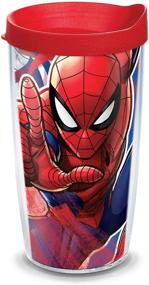 img 4 attached to 🕷️ Tervis 1319332 Marvel Spider-Man Insulated Tumbler