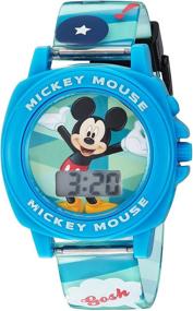 img 3 attached to Disney Digital Plastic Casual Watch