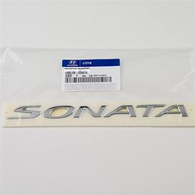 img 3 attached to Hyundai Sonata Genuine Emblem - 86310-3S000