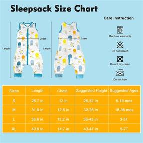 img 3 attached to MOEMOE BABY Sleeveless Wearable Sleeping Kids' Home Store