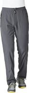 rdruko men's lightweight breathable quick dry jogger pants for hiking, running, and outdoor sports logo