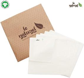 img 1 attached to 🌿 Premium Organic Cotton Handkerchief Hankie - Natural and Eco-Friendly