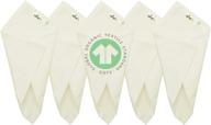 🌿 premium organic cotton handkerchief hankie - natural and eco-friendly logo