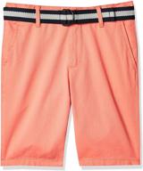 🩳 premium belted chino shorts for boys at children's place: quality boys' clothing logo