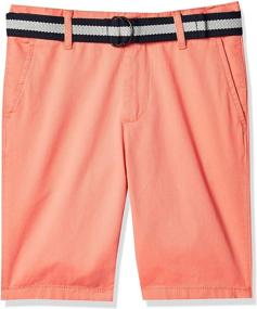 img 4 attached to 🩳 Premium Belted Chino Shorts for Boys at Children's Place: Quality Boys' Clothing